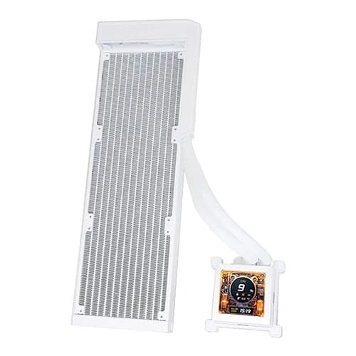 Lian Li Hydroshift LCD 360mm Fan less White CPU Liquid Cooler